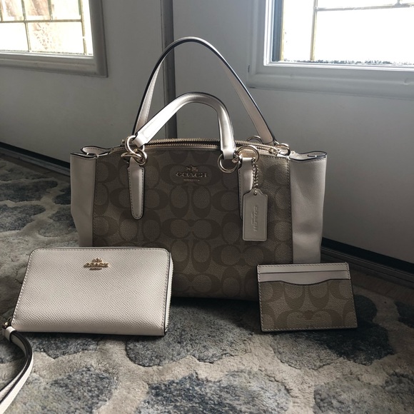 coach bag set